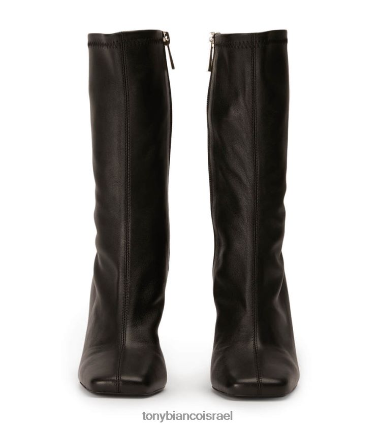 מגפונים | נשים ונציה שחורה Tony Bianco מגפונים של רמי 8BNR8T544